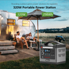 便携式电站 300W 320W 300wh 298wh 用于户外露营旅行狩猎应急 磷酸铁锂 电站