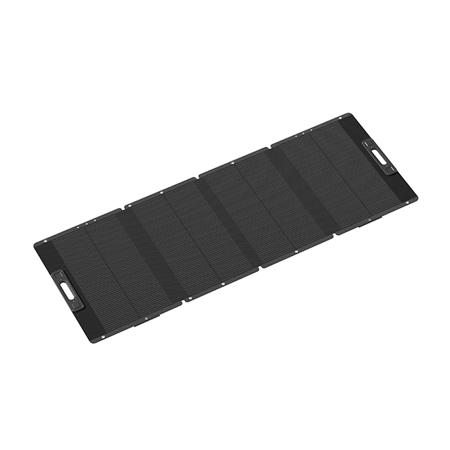 120w 便携式太阳能电池板，集成高密度单晶太阳能电池板，带 ETFE 聚合物集成外壳和 IPX4 防水。